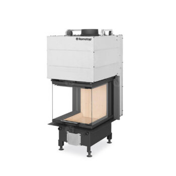 Камінна топка Romotop HEAT U 3g L 50.52.50.21 тристороння з вертикальним відкриванням