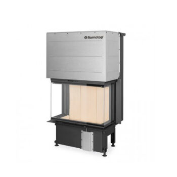 Камінна топка Romotop IMPRESSION C 2g L 80.61.34.21 тристороння з вертикальним відкриванням, світлий шамот