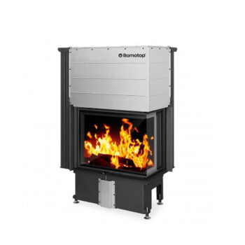 Камінна топка Romotop IMPRESSION 2g L/R 71.60.34.21  з подвійним склом, темний шамот