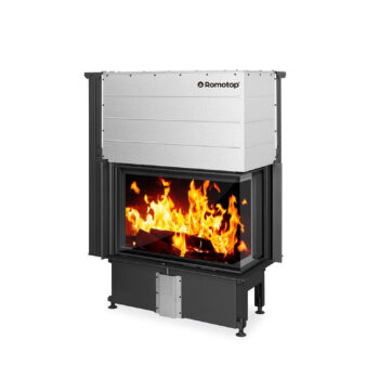 Камінна топка Romotop IMPRESSION R/L 2g L 83.60.34.21 кутова, темний шамот