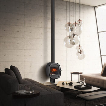 Дизайнерський камін Rocal Oval