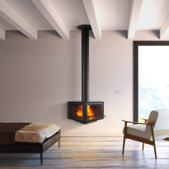 Дизайнерський камін Rocal Vertex