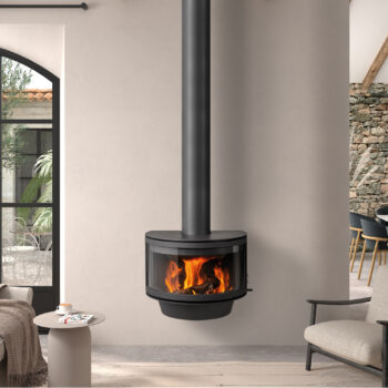 Дизайнерський камін Rocal Ronde Frontal