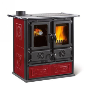 Піч-плита на дрова La Nordica ROSETTA SX BII (LIBERTY BORDEAUX)