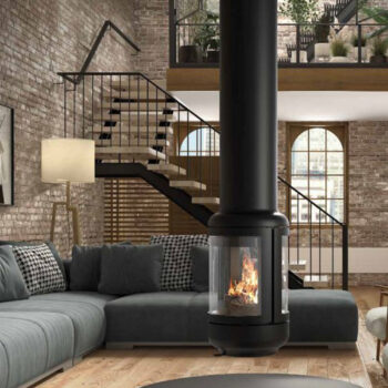 Дизайнерський камін Rocal Vesta Central