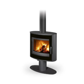 Піч – камін ROMOTOP STROMBOLI G T 30 листовий метал поворотна