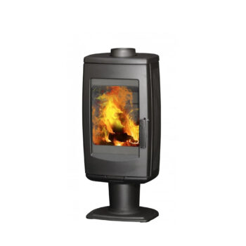 Чавунна піч Plamen Aria black