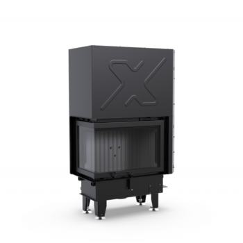 Камінна топка XF Slim Corner L 700 GD graphite