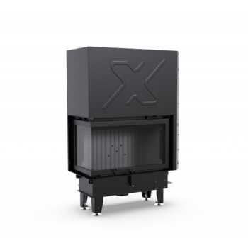 Камінна топка XF Slim Corner L 800 GD graphite