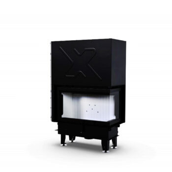 Камінна топка XF Slim Corner R 800 GD white